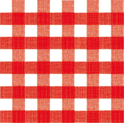 Dinner Napkin, Bistro Red - Françoise Paviot (20 count, 8in sq)