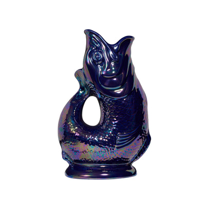 Cobalt Lustre Gluggle Jug (XL)