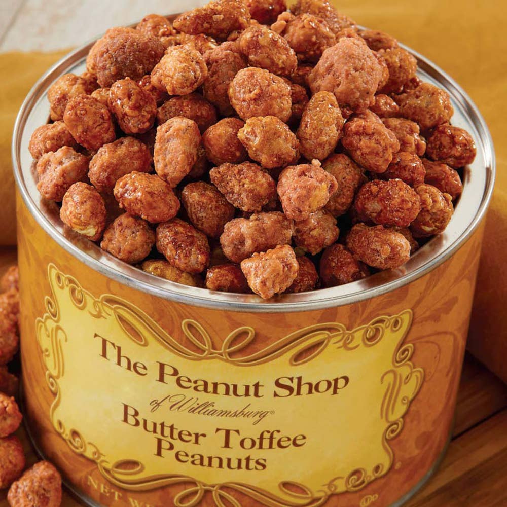 Butter Toffee Peanuts - The Peanut Shop of Williamsburg (10.5oz / 300g)