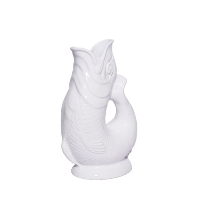 White Gluggle Jug (XL)
