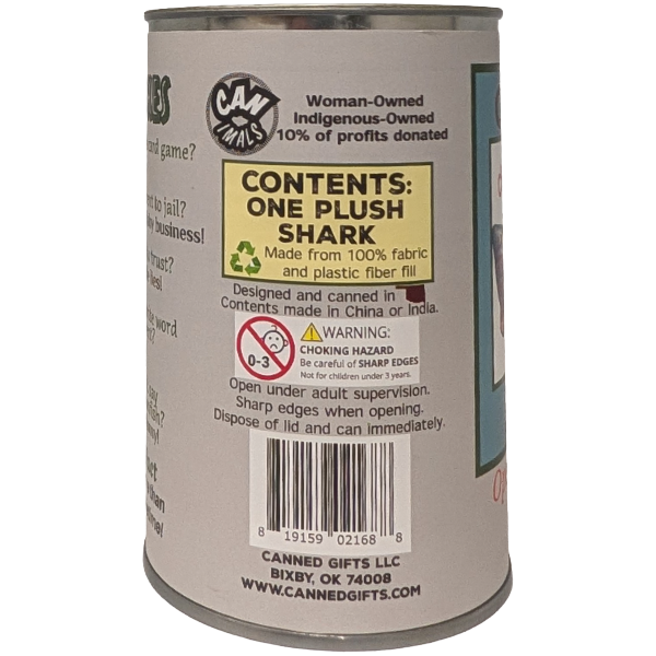 Canned Shark, Foil Lid
