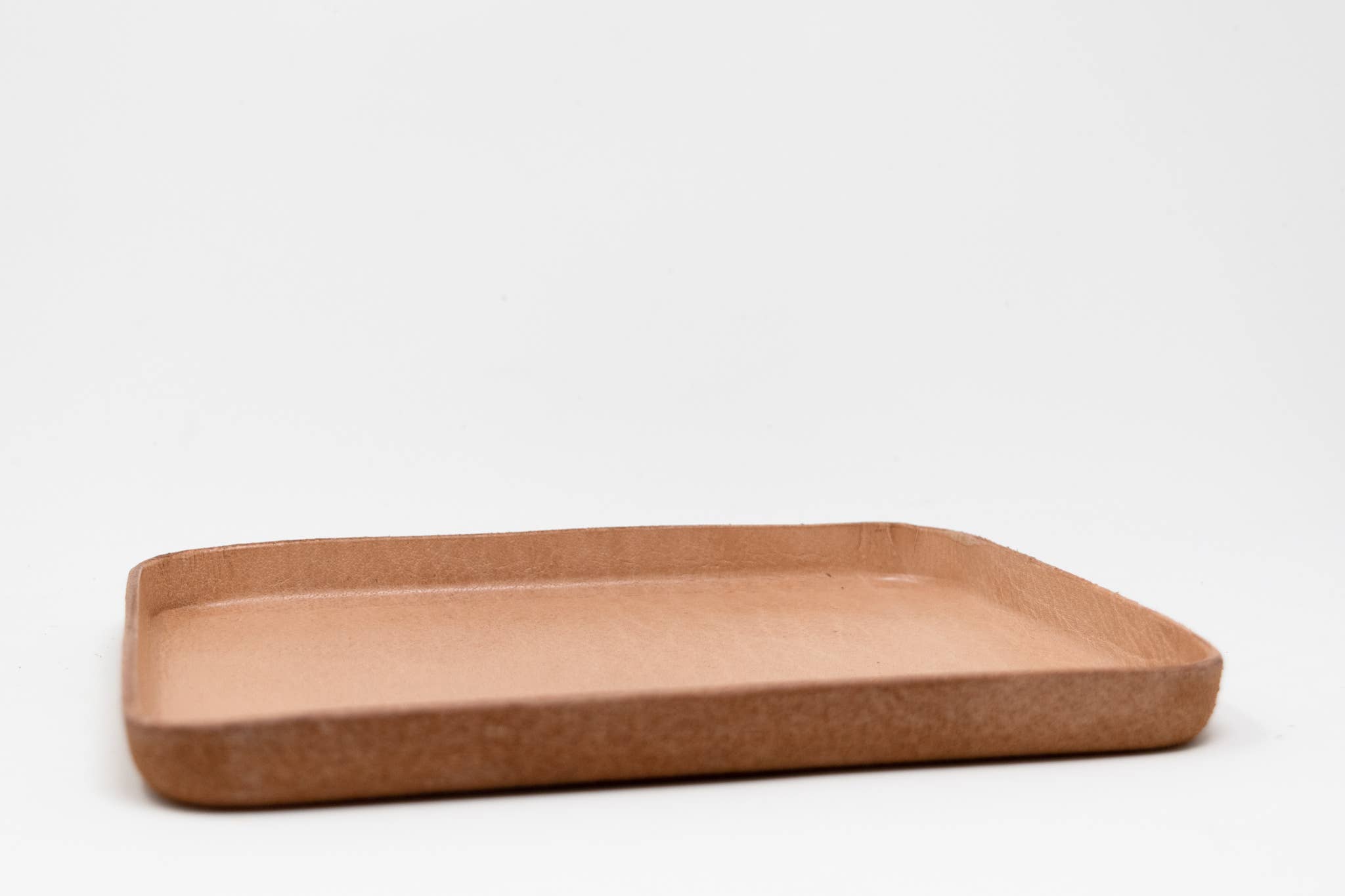 Leather Molded Valet Tray, Rectangle (9.25in x 7.75in)