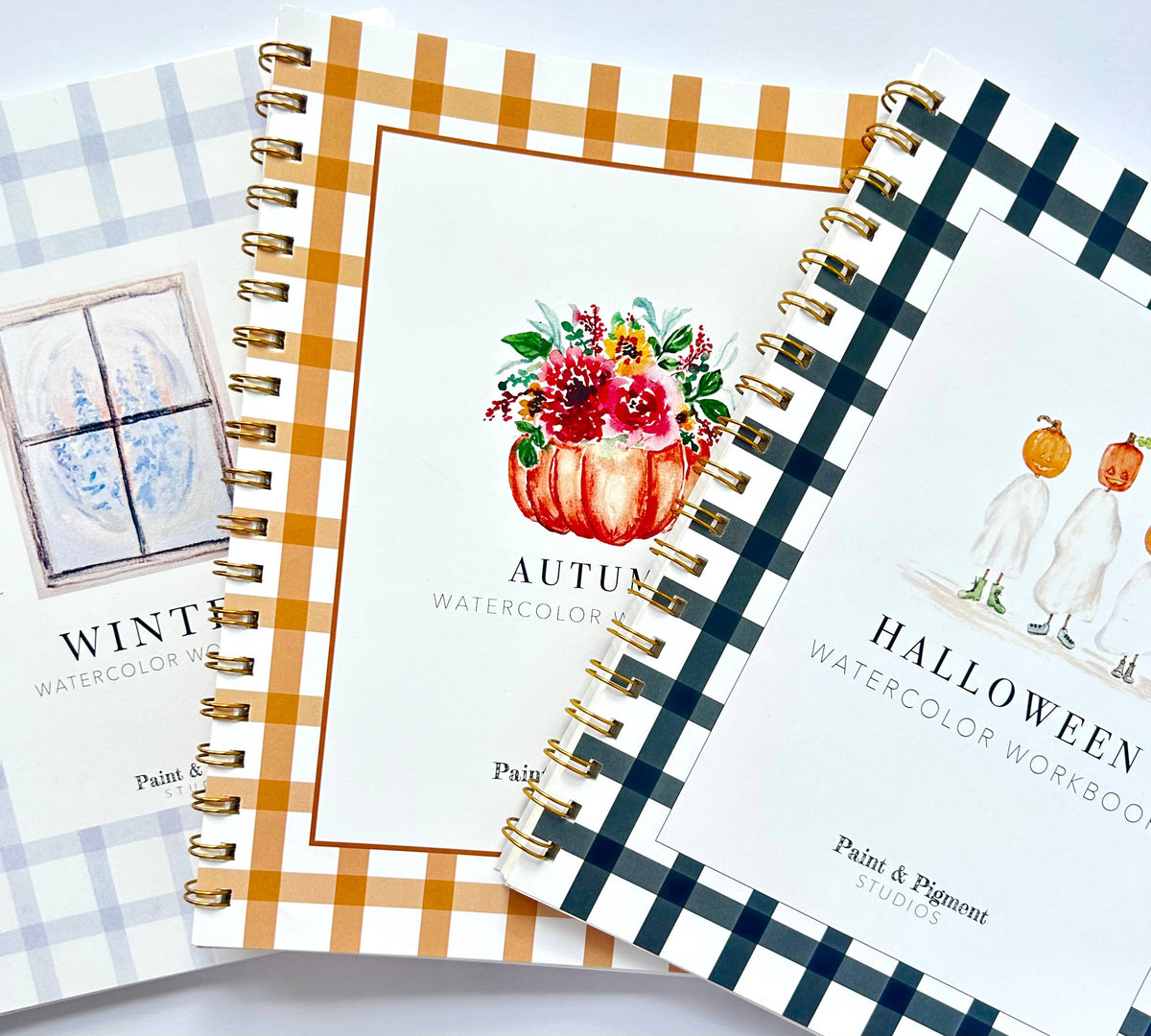 Halloween Vol. 1 Watercolor Workbook