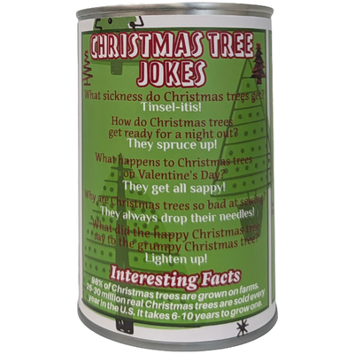 Spruce the Canned Christmas Tree, Foil Lid