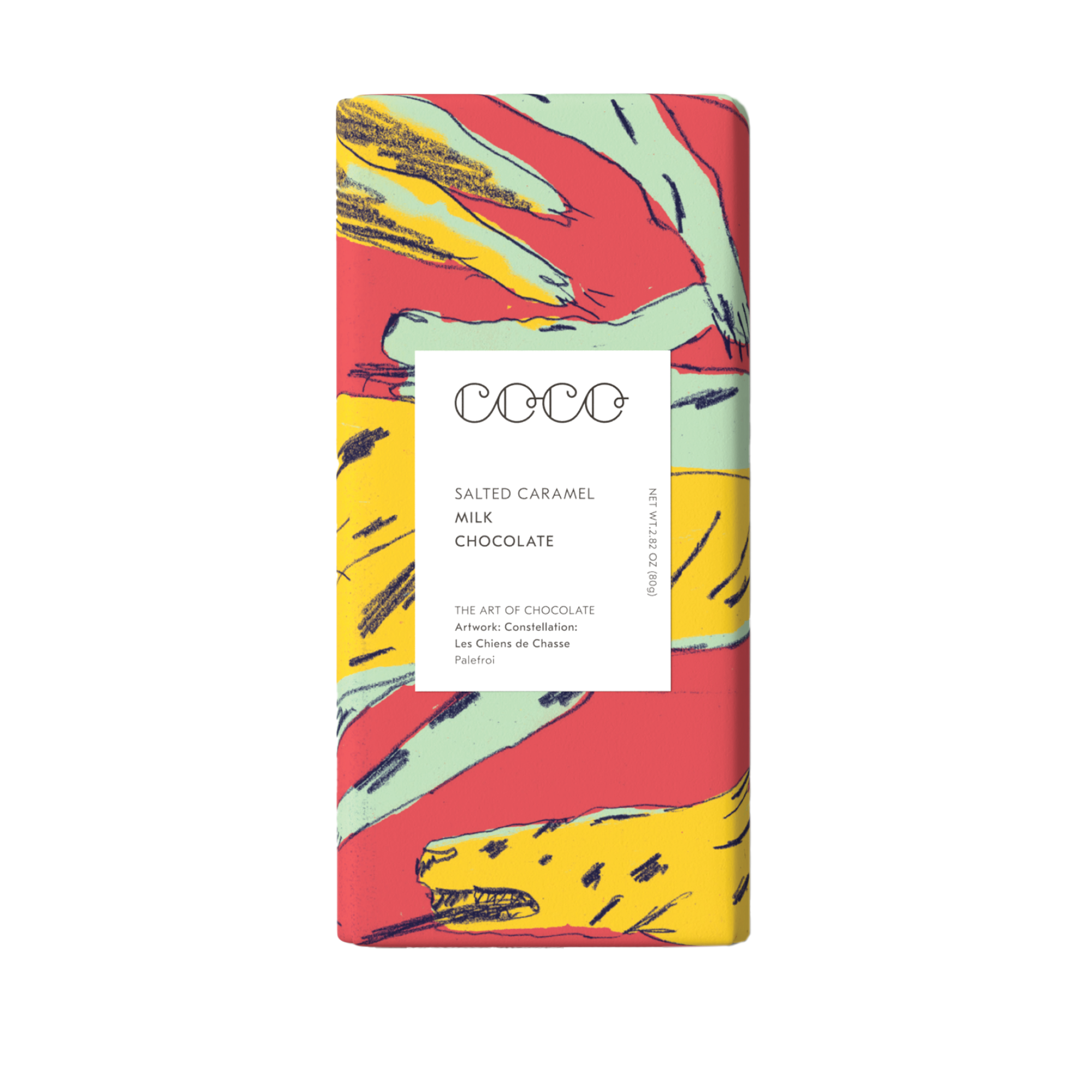 Salted Caramel Milk Chocolate Bar - Coco Chocolatier
