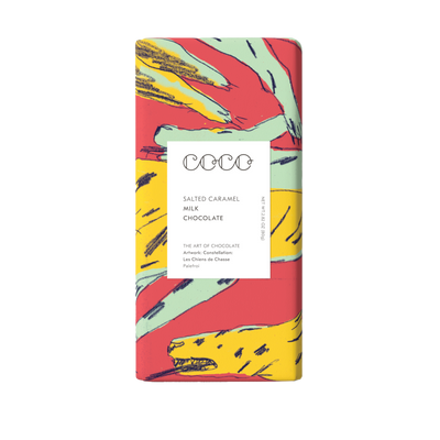 Salted Caramel Milk Chocolate Bar - Coco Chocolatier