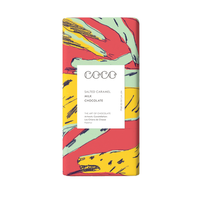 Salted Caramel Milk Chocolate Bar - Coco Chocolatier