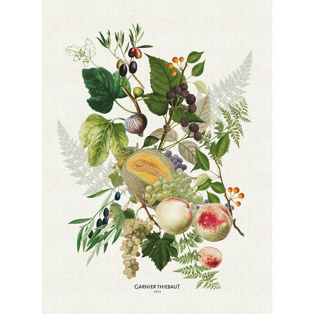 Kitchen Towel Abondance D'Automne Natural - Garnier Thiebaut (20in x 28in)