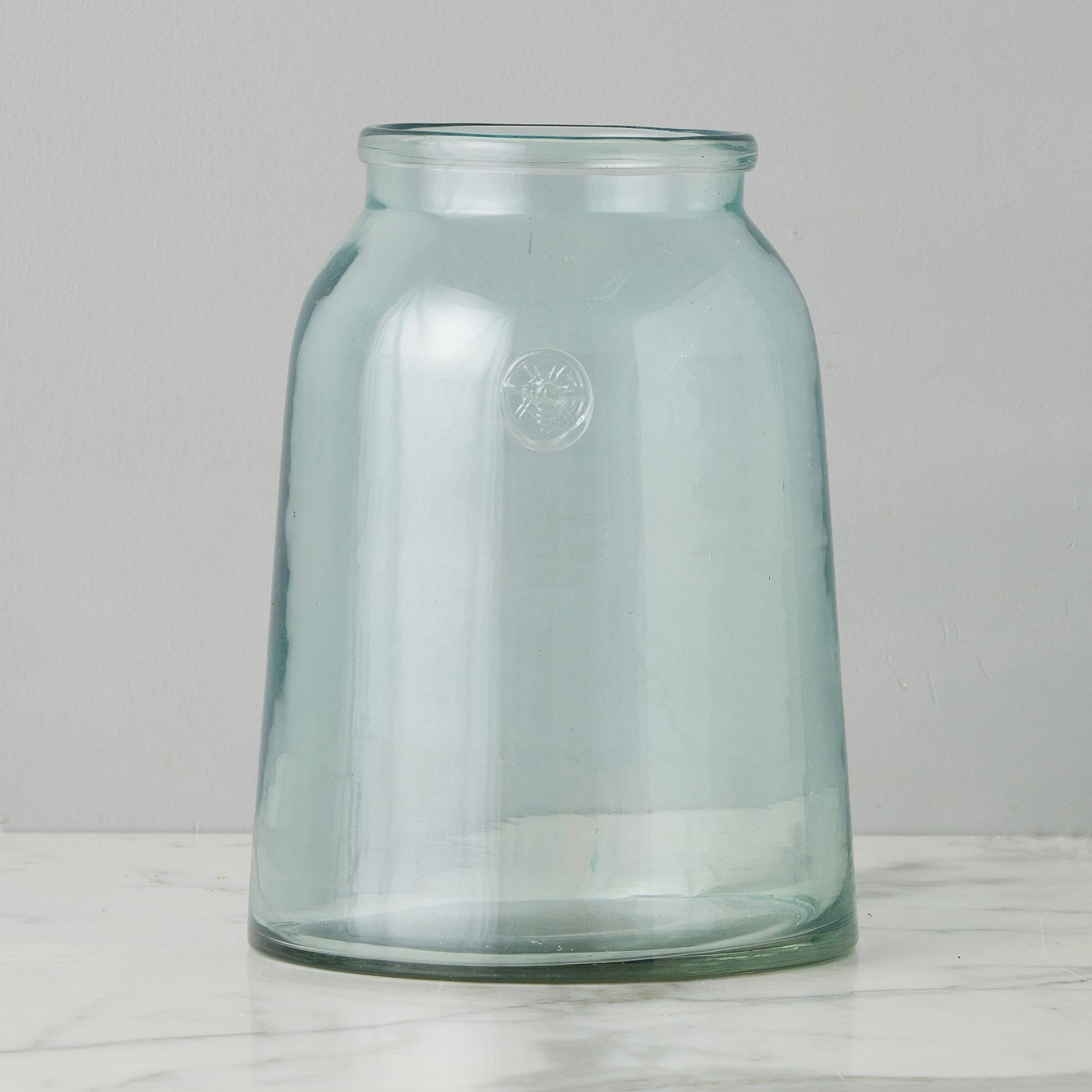 Large French Harvest Vase with Bee Seal