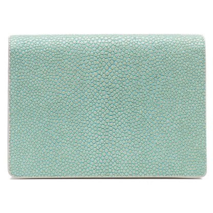 Hibiscus, Taylor Shagreen Card Wallet - Vivo