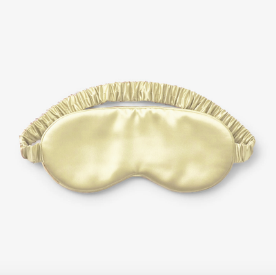 Gray Eucalyptus Silk Sleep Mask