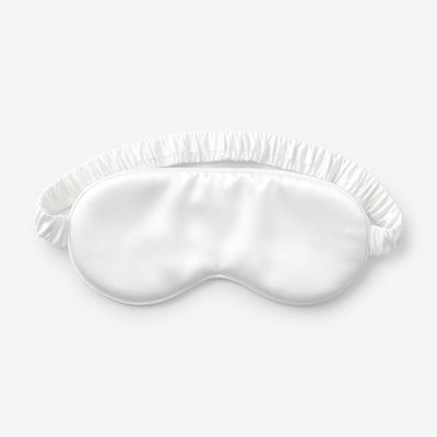 Beige Eucalyptus Silk Sleep Mask