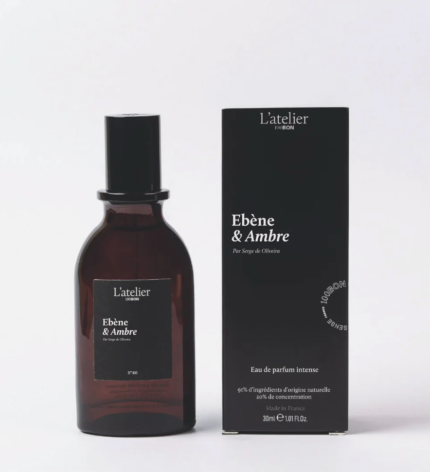 Ebene & Ambre, Eau de Parfum - L'Atelier 100BON (30ml)