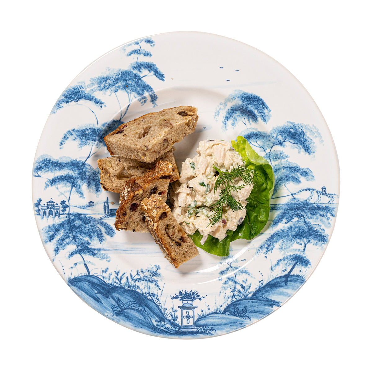 Country Estate Dinner Plate - Delft Blue