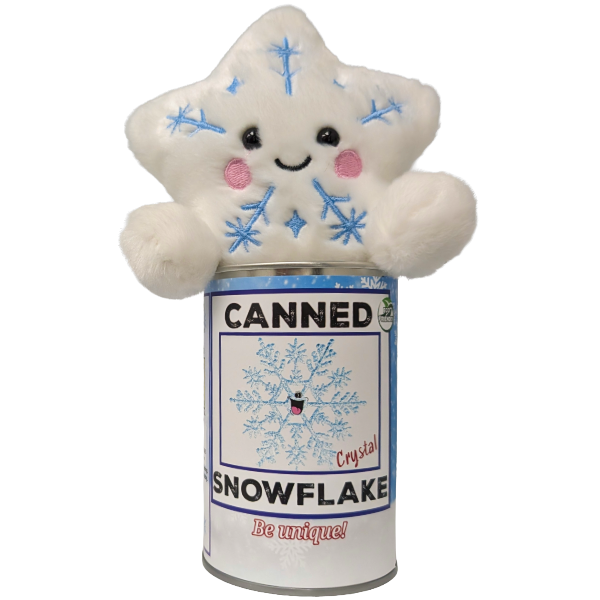 Canned Snowflake, Foil Lid