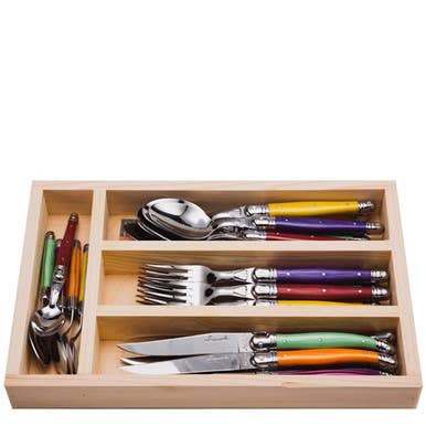 Everyday Flatware, Fruity (24-Piece Set) - Jean Dubost Laguiole