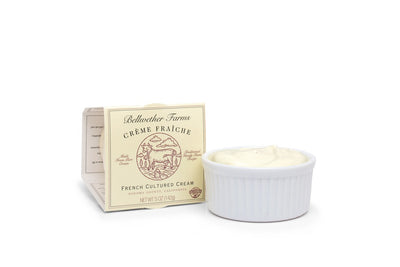 Crème Fraîche, French Cultured Cream - Bellwether Farms (5oz / 142g)