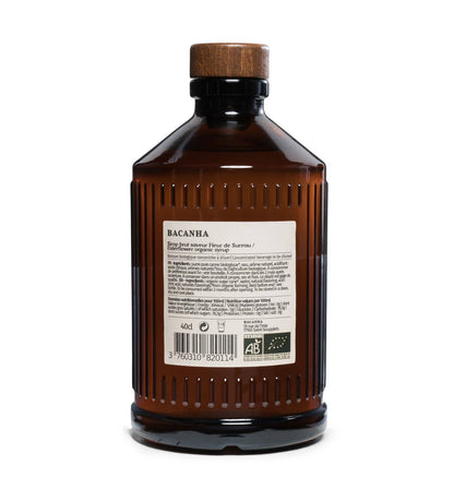 Organic Elderflower Syrup - Bacanha France (13,5oz / 400ml)