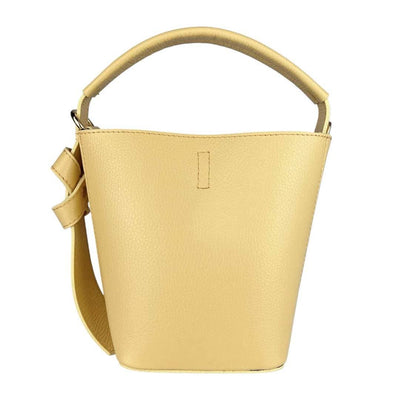 Yellow Mini Bucket Bag, Yellow