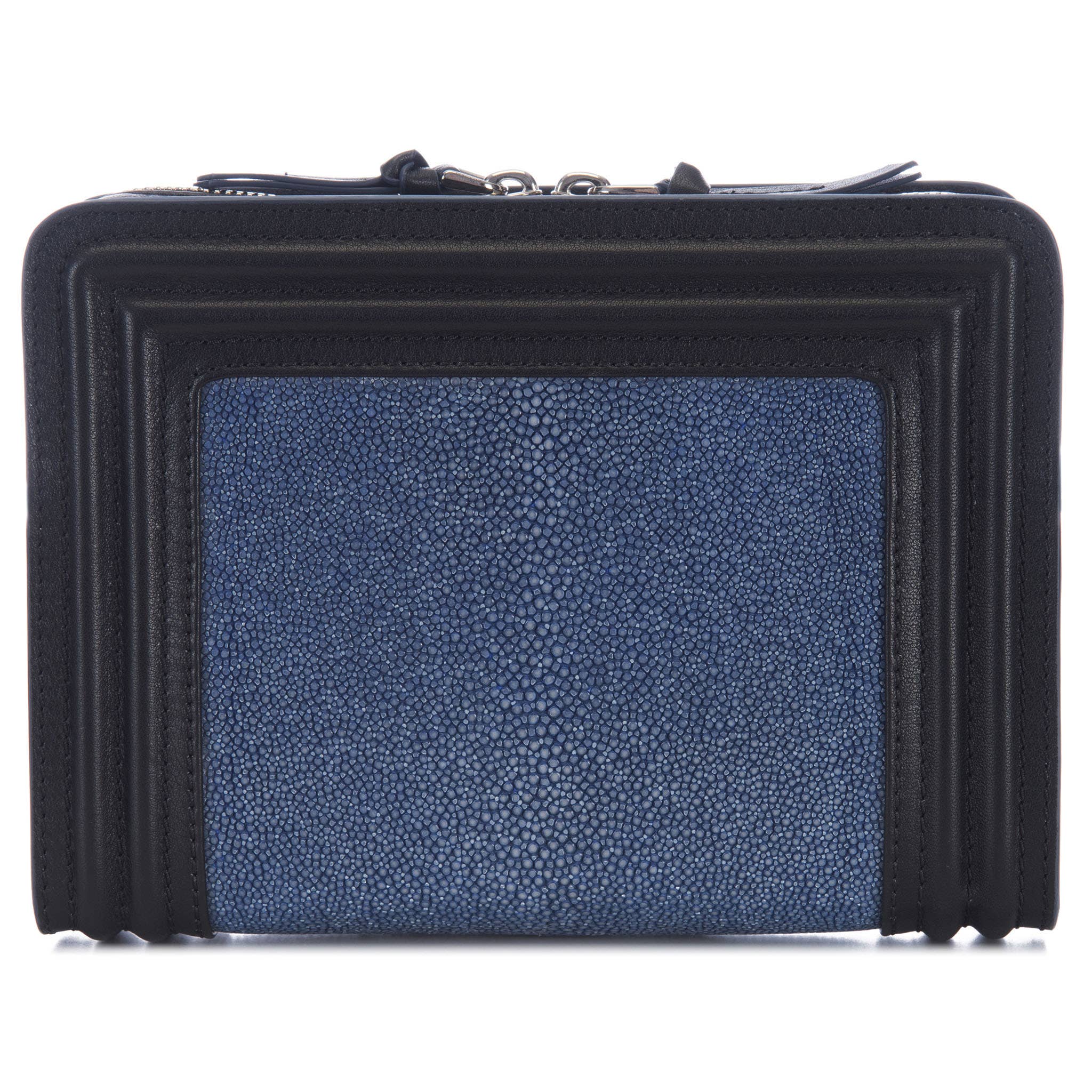 Blue & Gray Nora Zip Cross Body - Vivo