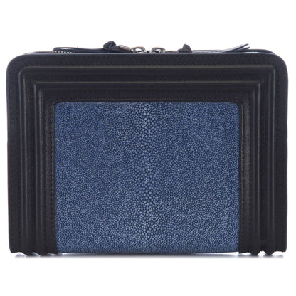 Blue & Gray Nora Zip Cross Body - Vivo