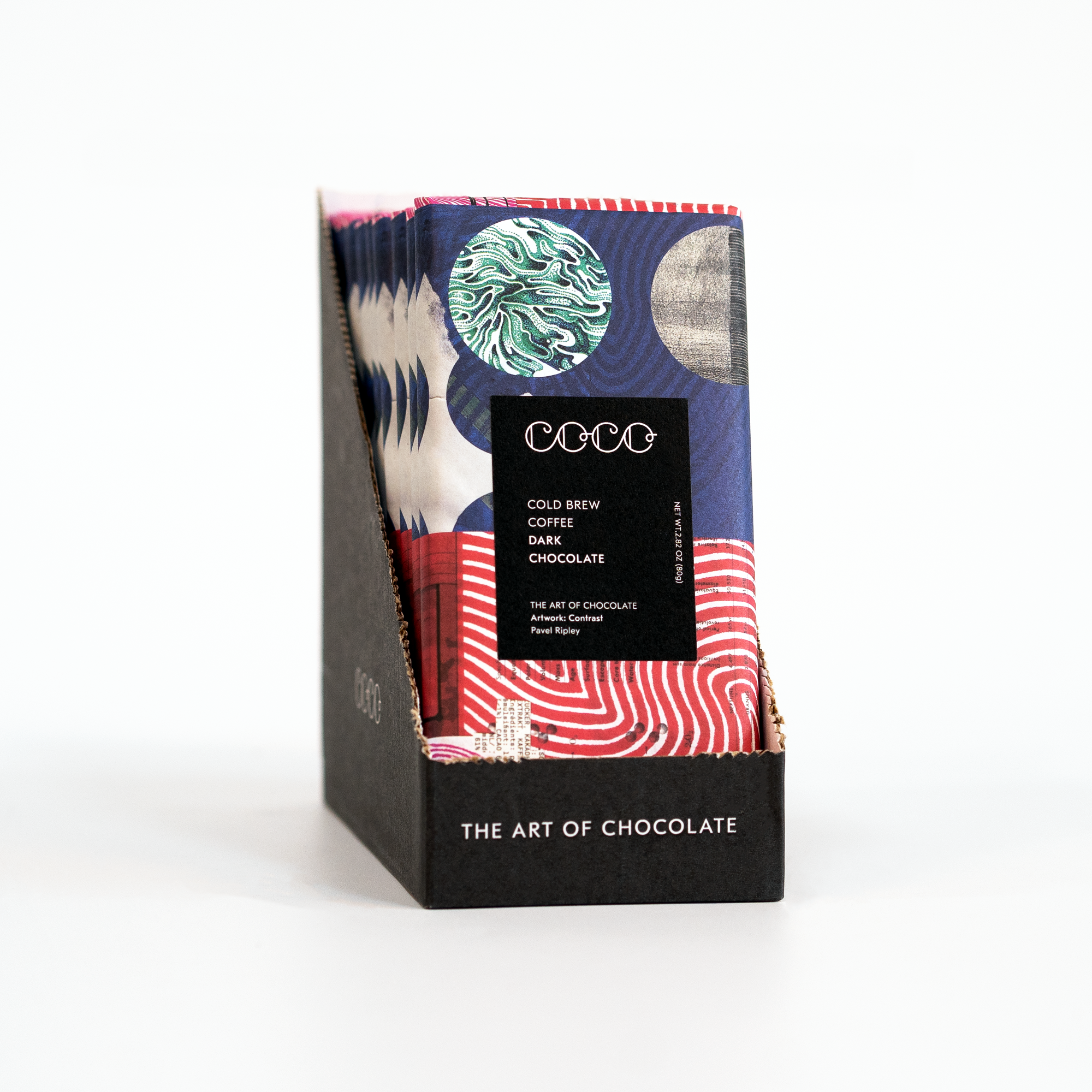 Cold Brew Coffee Dark Chocolate Bar - Coco Chocolatier