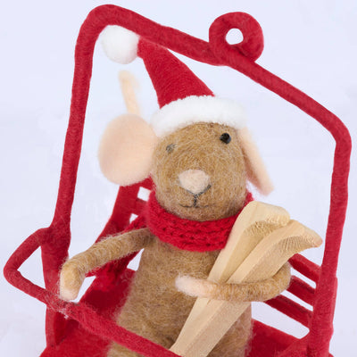Ski Lift Mouse Critter