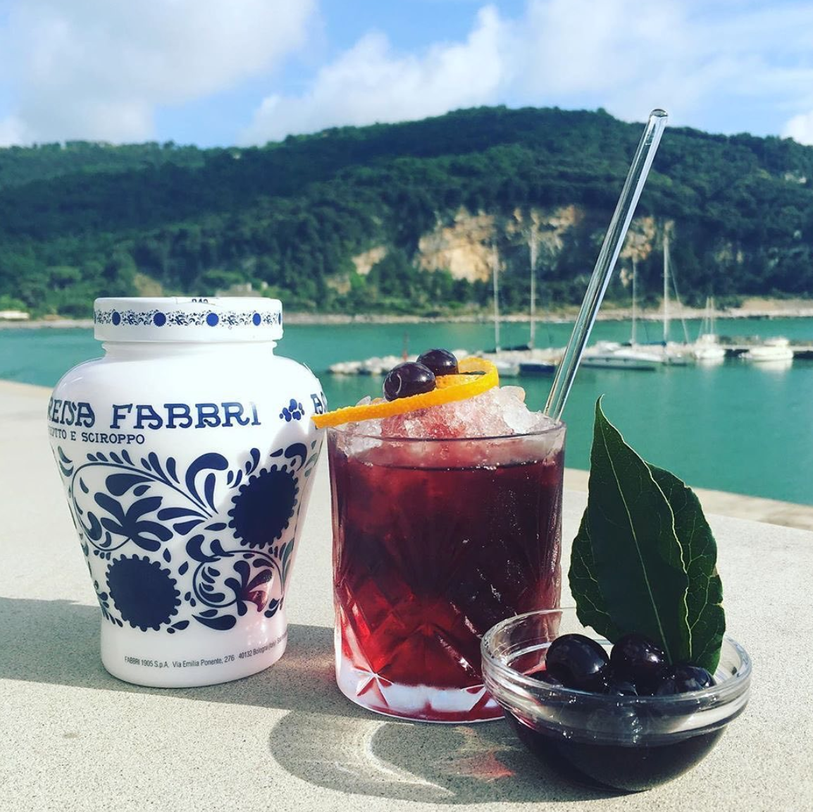 Amarena Cherries in Syrup - Fabbri (8.1oz / 230g)