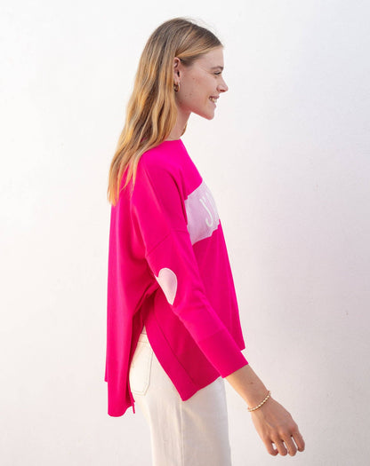 Amour Sweater: Driftwood Stripe / OS