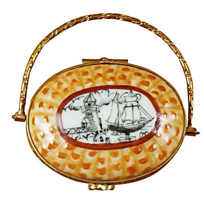 Nantucket Basket Lighthouse Box - Rochard