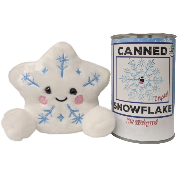 Canned Snowflake, Foil Lid