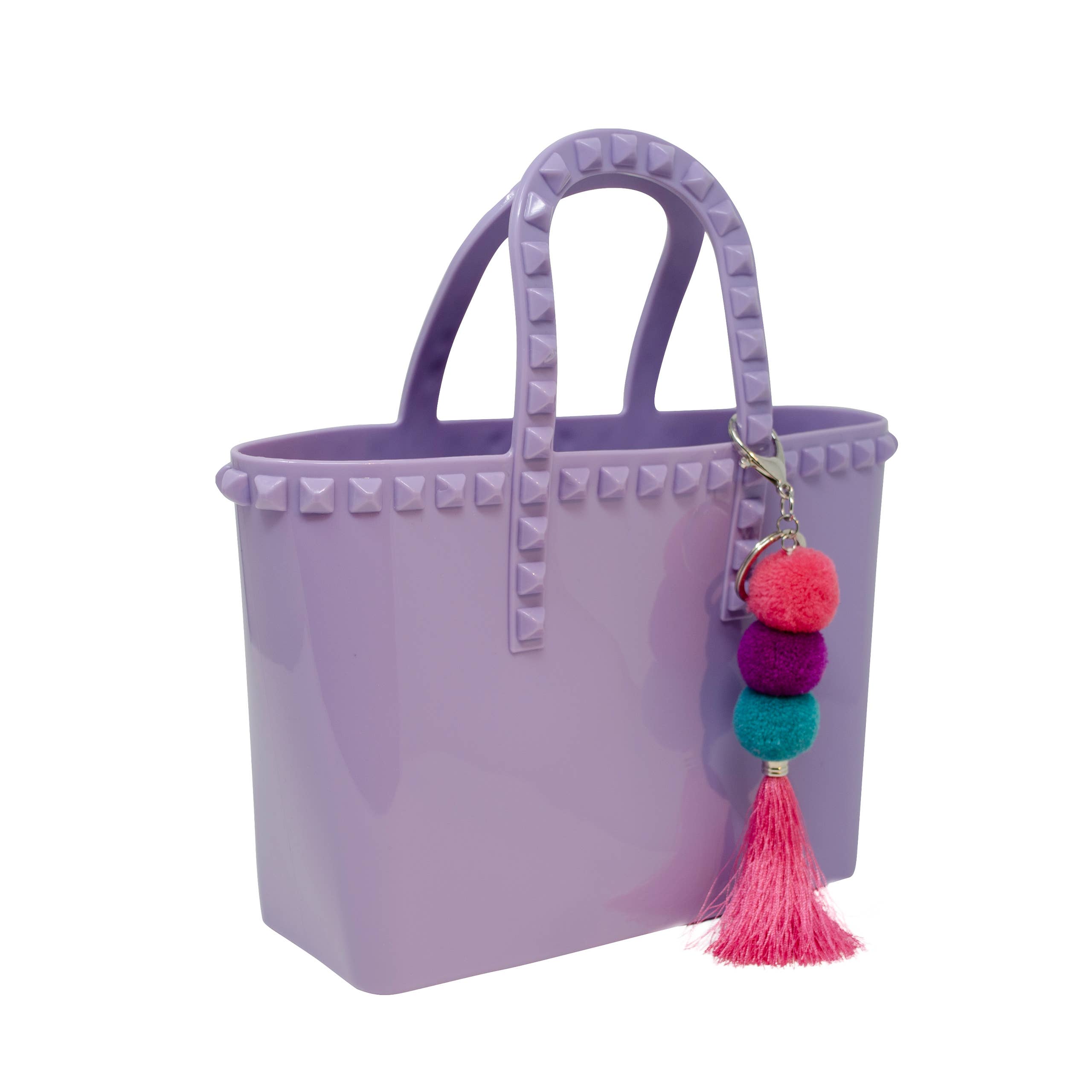 Hot Pink Tiny Jelly Tote Bag