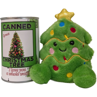 Spruce the Canned Christmas Tree, Foil Lid