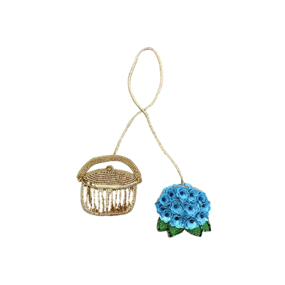 The Hydrangea Bag Charm