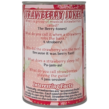 Canned Strawberry, Foil Lid