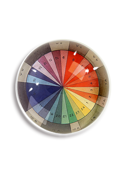 Color Spectrum Study Dome Paperweight - Ben's Garden