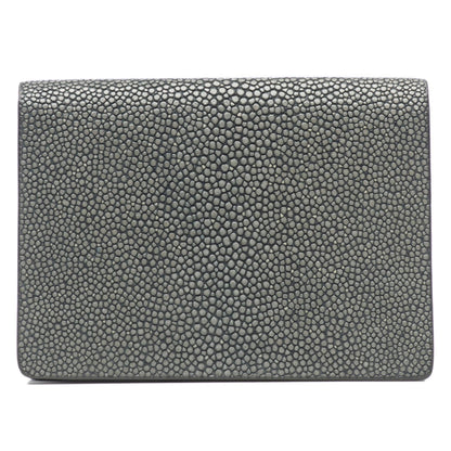 Hibiscus, Taylor Shagreen Card Wallet - Vivo