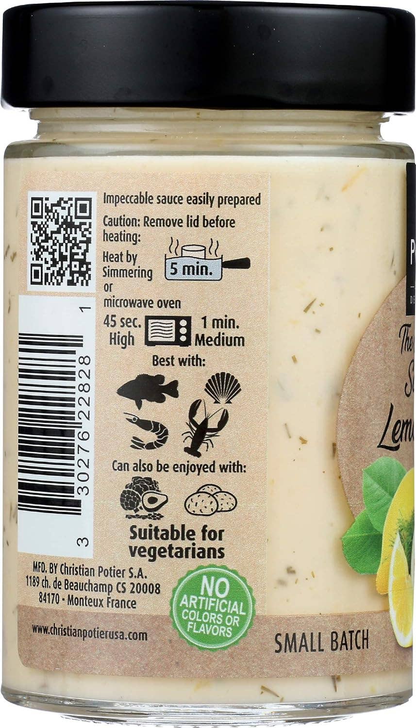 Lemon & Dill Sauce No. 8 - Maison Potier (6.6oz / 180g)