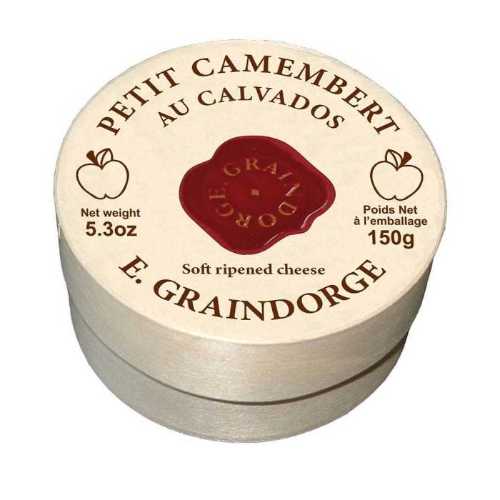 Calvados Petit Camembert - Graindorge (5.3oz / 150g)