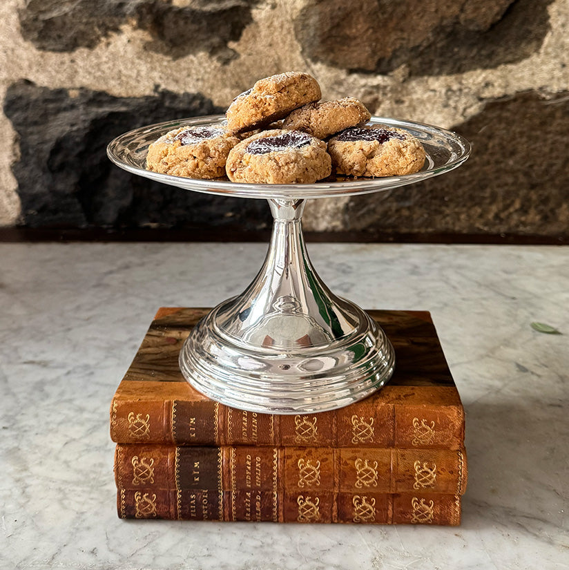 Pedestal Cake Stand, 8-inch - Hôtel Silver