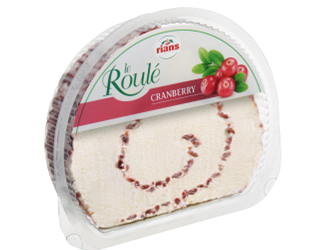 Cranberry Roulé - La Laiterie Rians