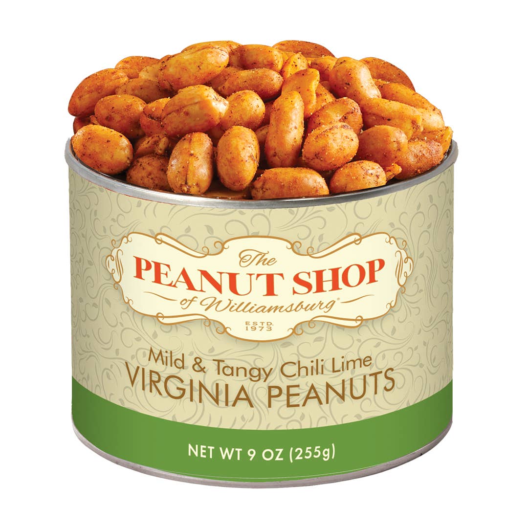 Chili Lime Seasoned Peanuts - The Peanut Shop of Williamsburg (10.5oz / 300g)