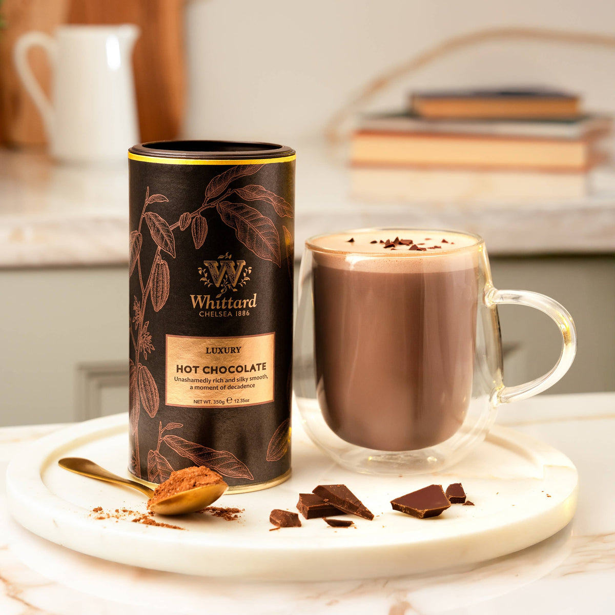 Luxury Milk Hot Chocolate - Whittard of Chelsea (12.4oz / 350g)