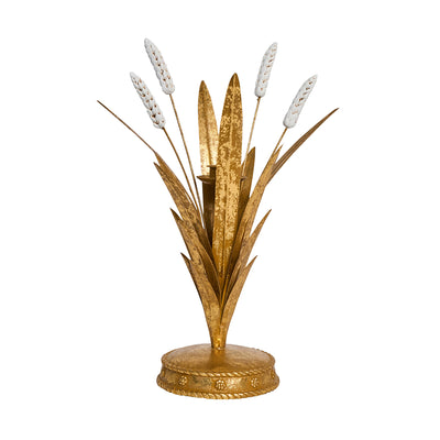 Forest Walk Wheat Candlestick, Gold - Juliska (13in)