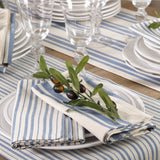 Table Runner, French Blue Stripe (16in x 72in)