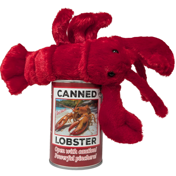 Sheldon the Canned Lobster, Foil Lid