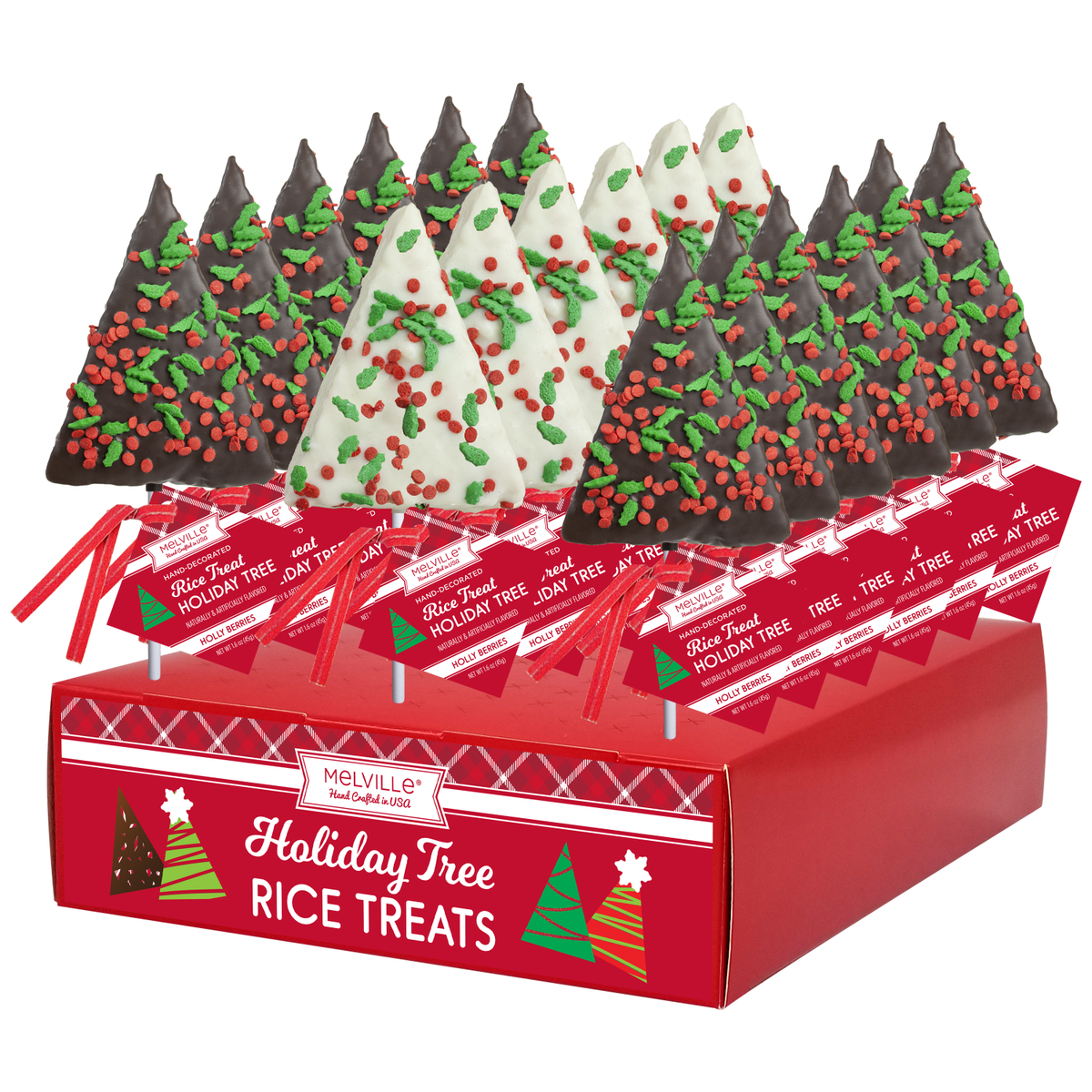 Holiday Confetti Rice Tree Pop