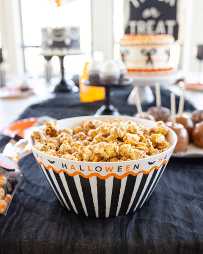Bamboo Bowl, Happy Halloween