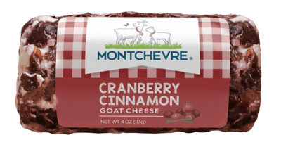 Cranberry & Cinnamon Goat Cheese - Montchevre (4oz / 113g)