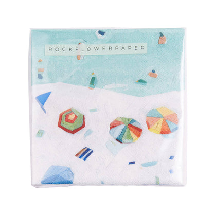 Cocktail Napkins, Beach Vista (5in sq / 20-count)